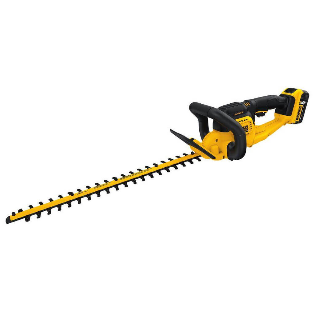 DEWALT DCHT820P1 20-Volt Lithium-Ion MAX 5.0 Ah 22 in. Hedge Trimmer Kit