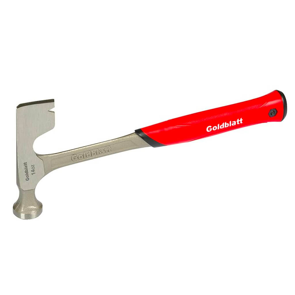 Goldblatt G05027 14 oz. Anti-Vibration Handle One-Piece Drywall Hammer