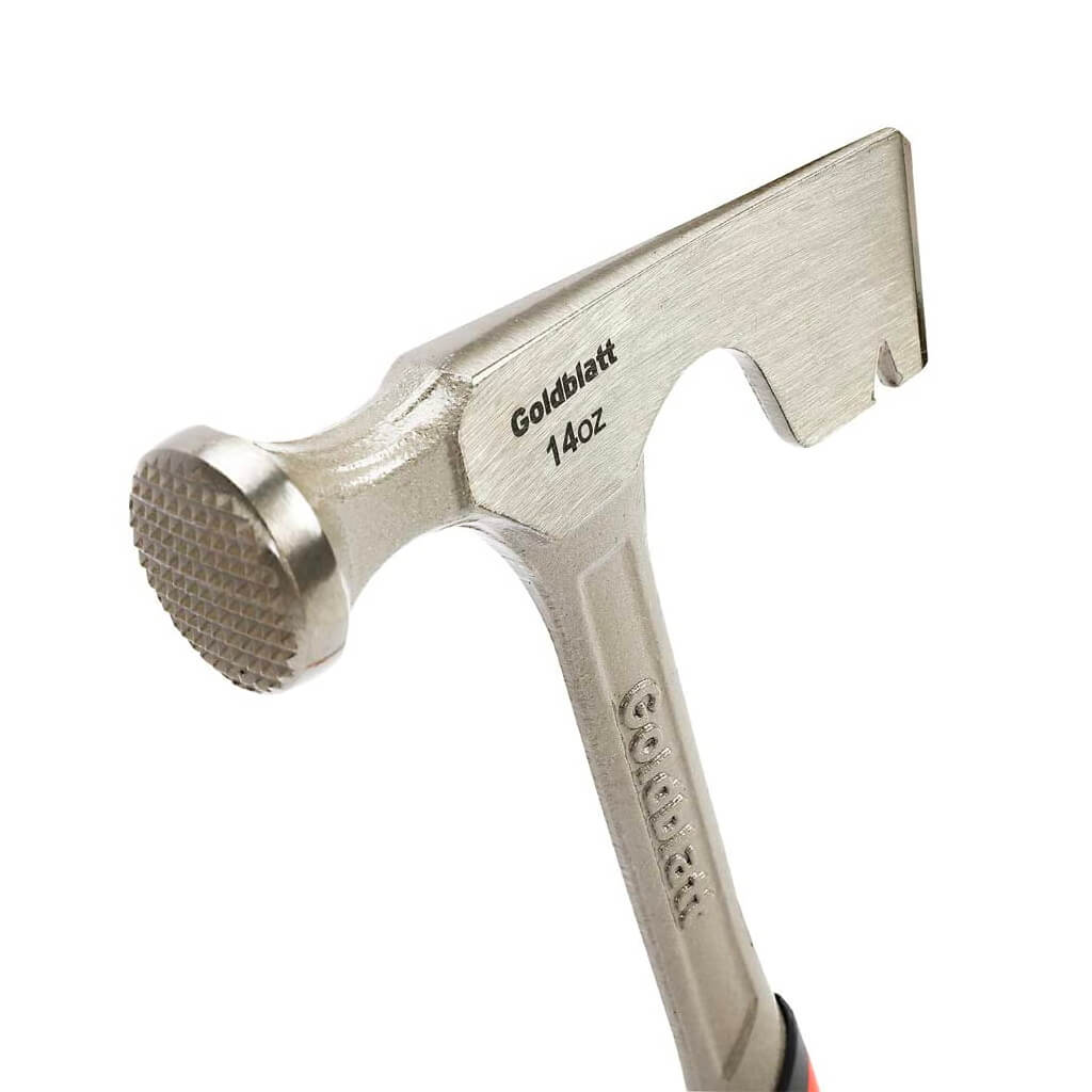 Goldblatt G05027 14 oz. Anti-Vibration Handle One-Piece Drywall Hammer