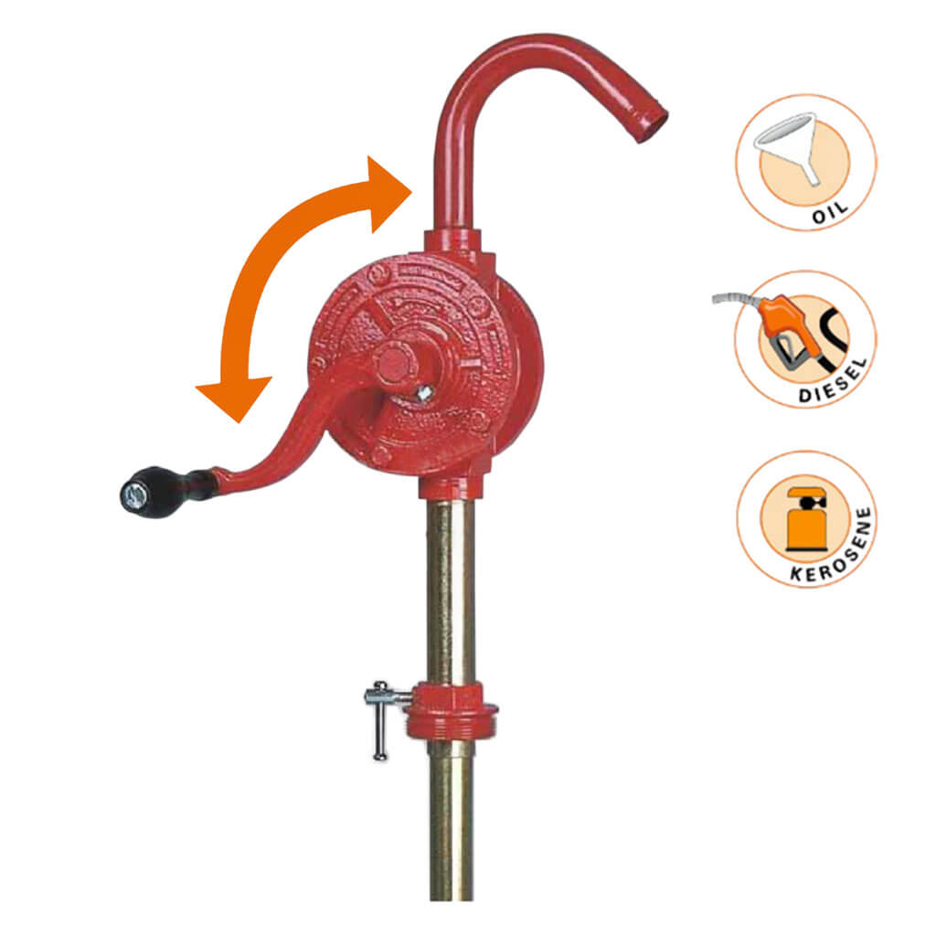 DuraDrive GNB/25/3R/SPL Cast Iron Rotary Drum Pump