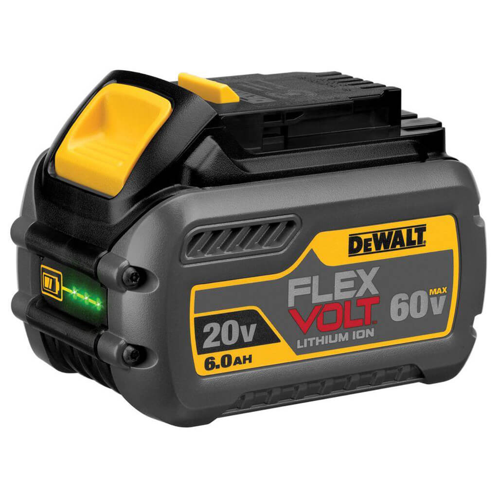 DEWALT DCB606-2 FLEXVOLT 20-Volt/60-Volt 6.0-Ah MAX Lithium-Ion Battery (2-Pack)