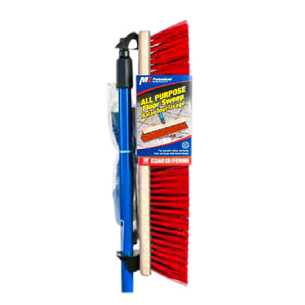 M2 PB-620-G24 24 in. Side Clipped Course Garage Push Broom