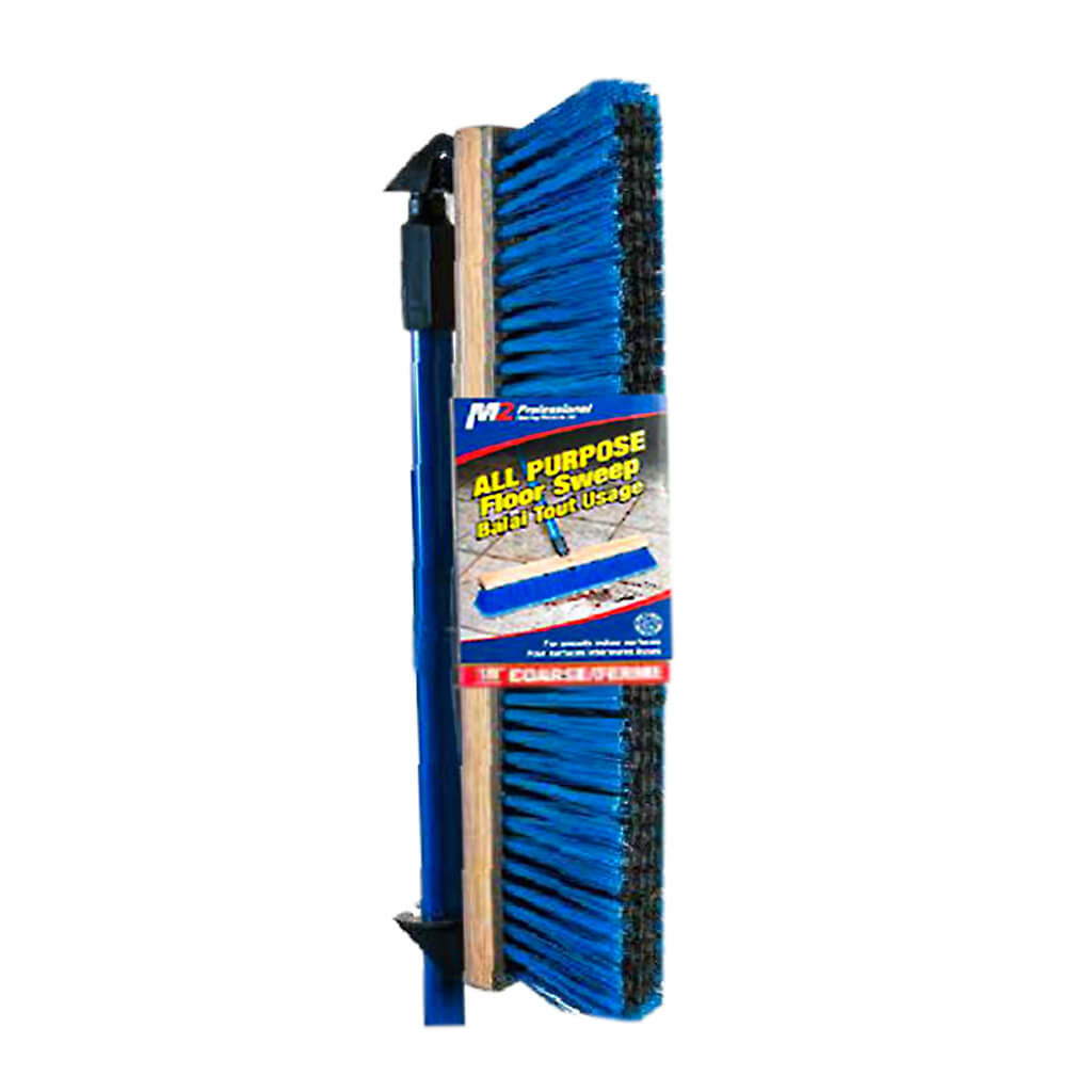 M2 PB-630-BB24 24 in. Side Clipped Course Push Broom