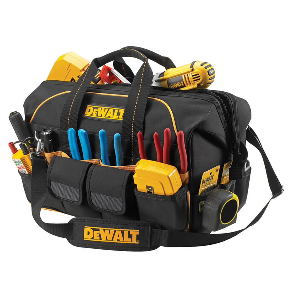 DEWALT DG5553 18 in. 28-Pocket Pro Closed Top Tool Bag