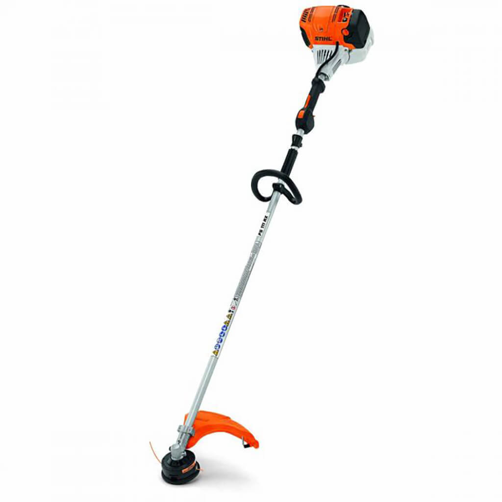 STIHL FS111RX 31.4cc Easy-Start D-Loop Handle Gasoline-Powered Brushcutter/String Trimmer with Extra Large Fuel Tank