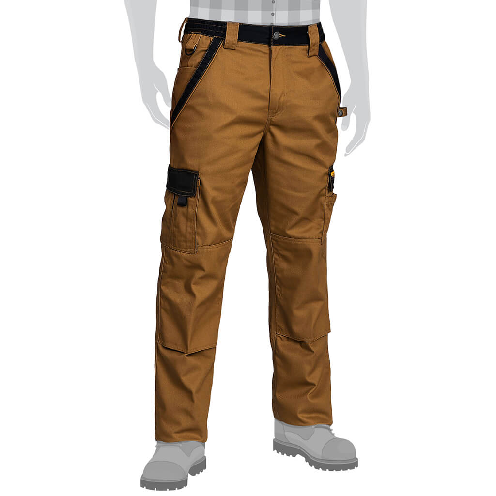 DuraDrive Men's TRADESMAN British Tan Two Tone Work Pants