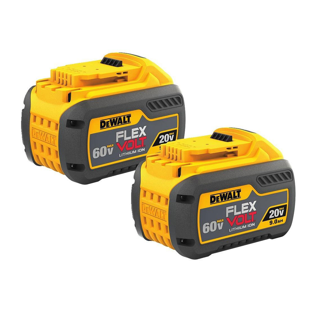 DEWALT DCB609-2 FLEXVOLT 20-Volt/60-Volt 9.0-Ah MAX Lithium-Ion Battery (2-Pack)