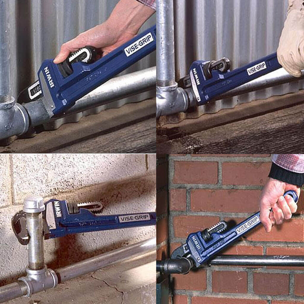 IRWIN 274103 Vise-Grip 18 in. Heavy-Duty Cast Iron Pipe Wrench