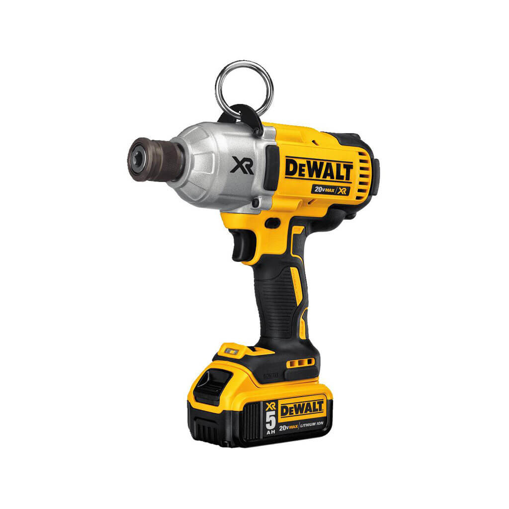 DEWALT DCF898P2 20-Volt MAX XR Lithium-Ion 7/16 in. Brushless High Torque Impact Wrench with Quick Release Chuck Kit