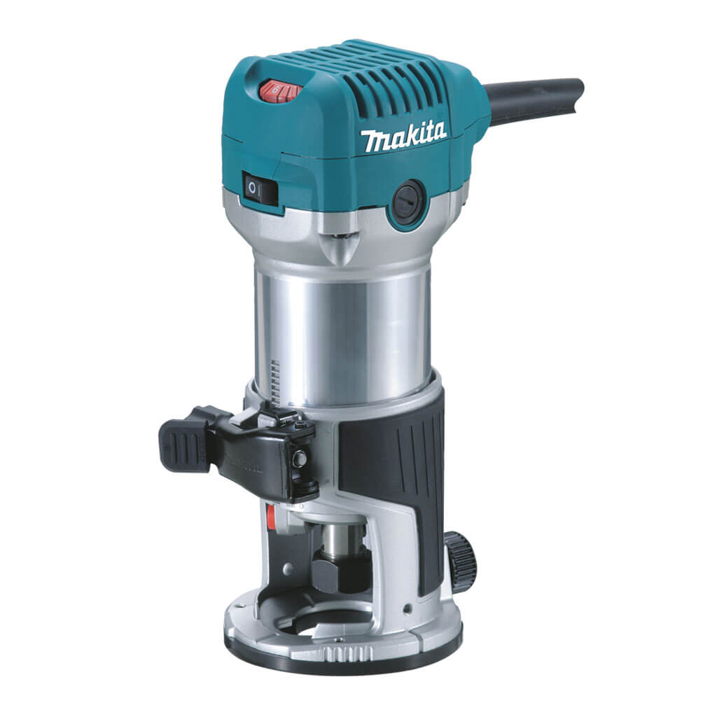 Makita RT0701C 6.5 Amp 1-1/4 HP Variable Speed Compact Router with Quick Release