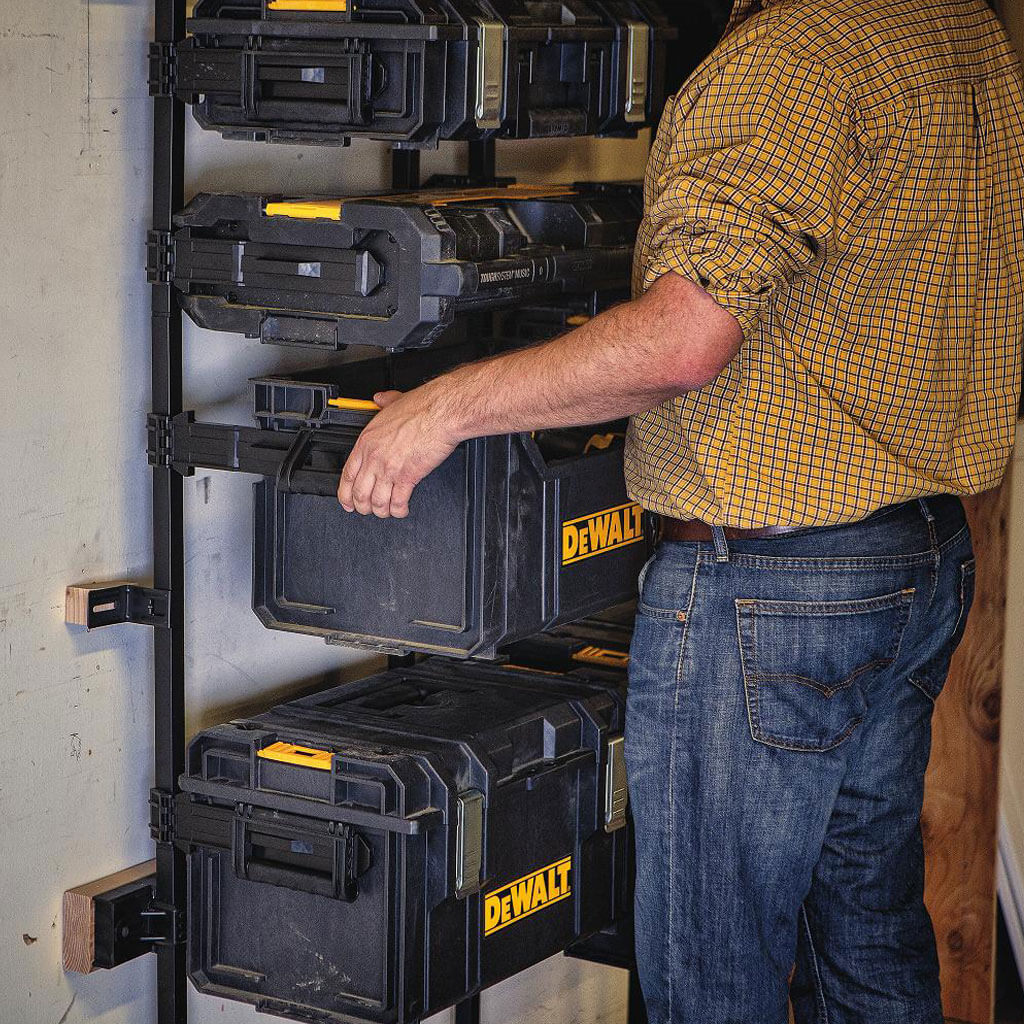 DEWALT DWST08260 70-3/4 in. Tough System Black Workshop Racking Storage System