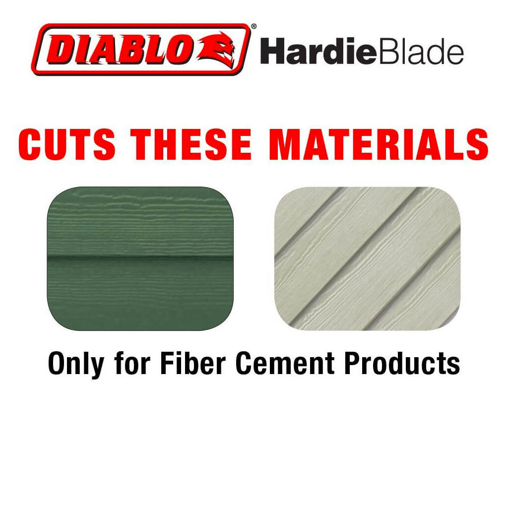 Freud Diablo D0704DH 7-1/4 in. x 4-Tooth Polycrystalline Diamond (PCD) Tipped Fibre Cement Hardie Blade