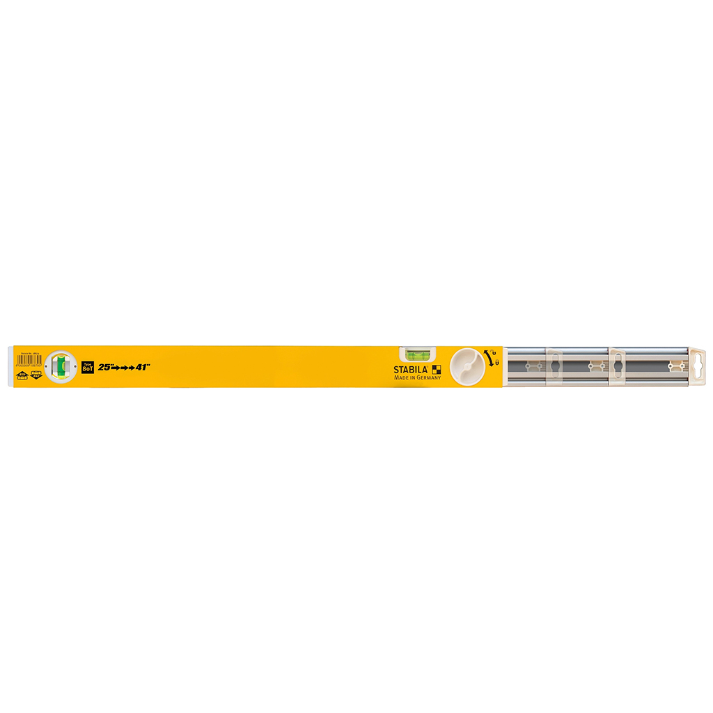 STABILA 29441 25 in. - 41 in. TYPE 80T Extendable Level