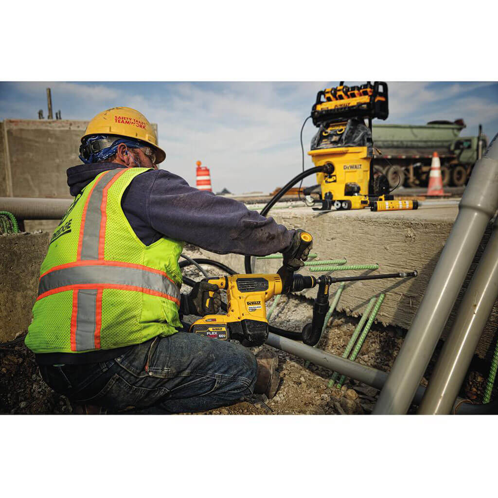 DEWALT DCH481X2 FLEXVOLT 60-Volt MAX Lithium-Ion 1-9/16 in. Brushless SDS-Max Combination Rotary Hammer Kit