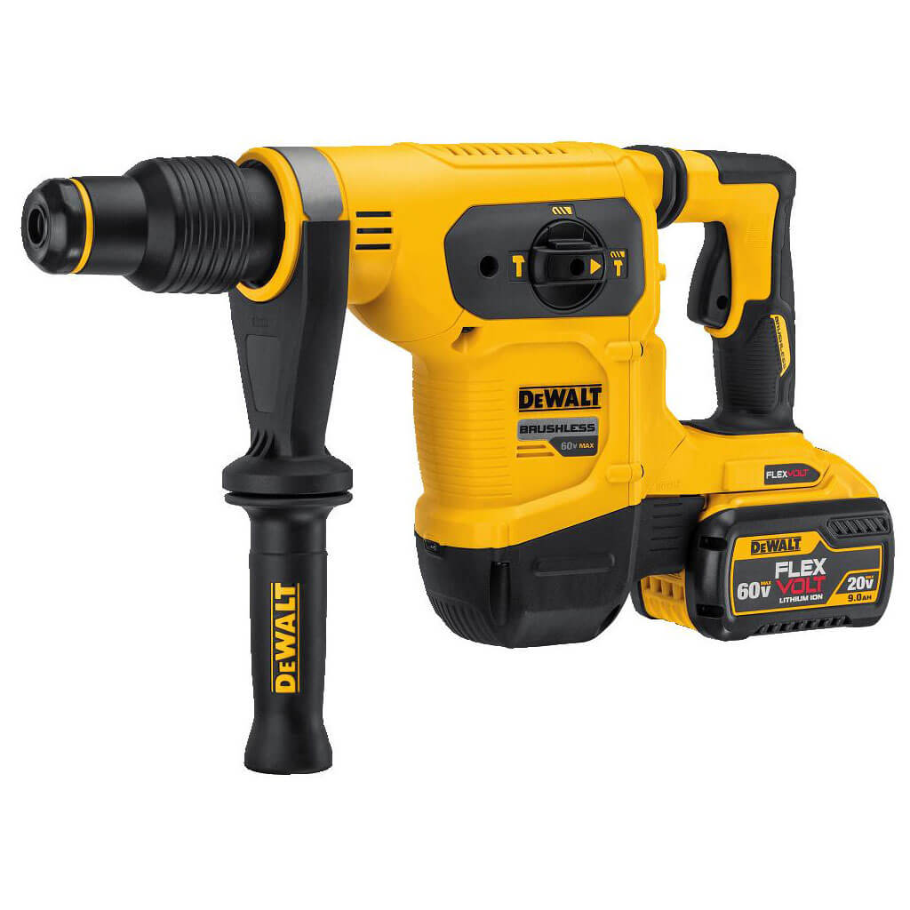 DEWALT DCH481X2 FLEXVOLT 60-Volt MAX Lithium-Ion 1-9/16 in. Brushless SDS-Max Combination Rotary Hammer Kit