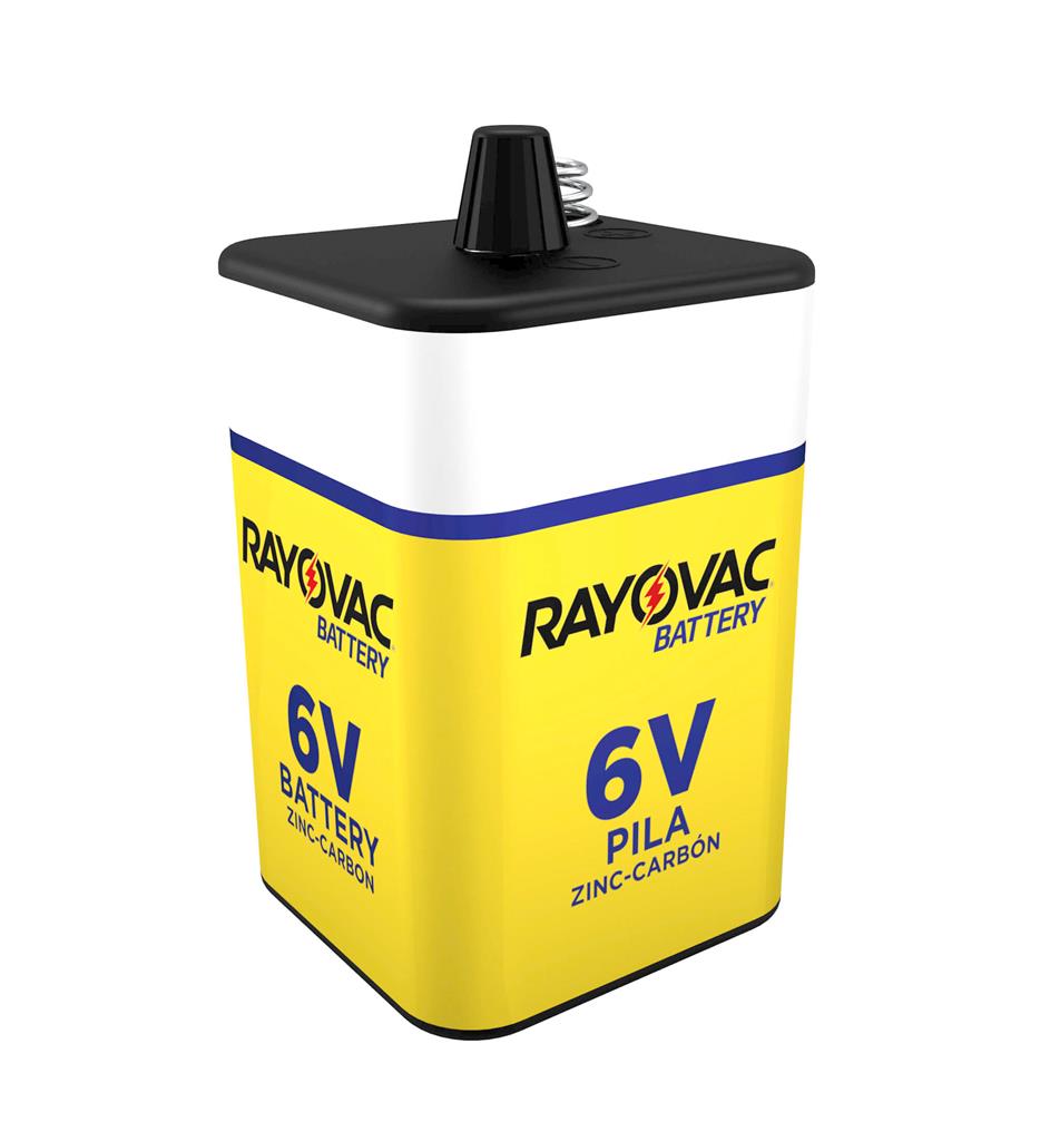 RAYOVAC  944A Alkaline 6-Volt Screw Terminals Heavy-Duty Lantern Battery