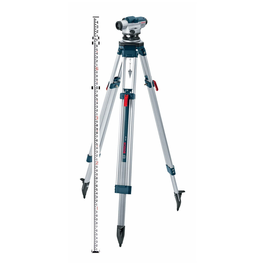 BOSCH GOL32CK 400 ft. Automatic Optical Level with Tripod (6-Piece)