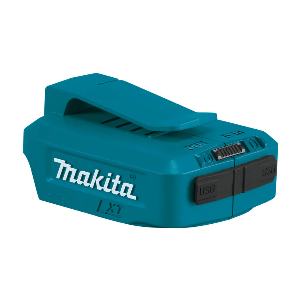 Makita ADP05 18-Volt LXT Lithium-Ion Cordless Power Source Adapter with 2 USB Ports