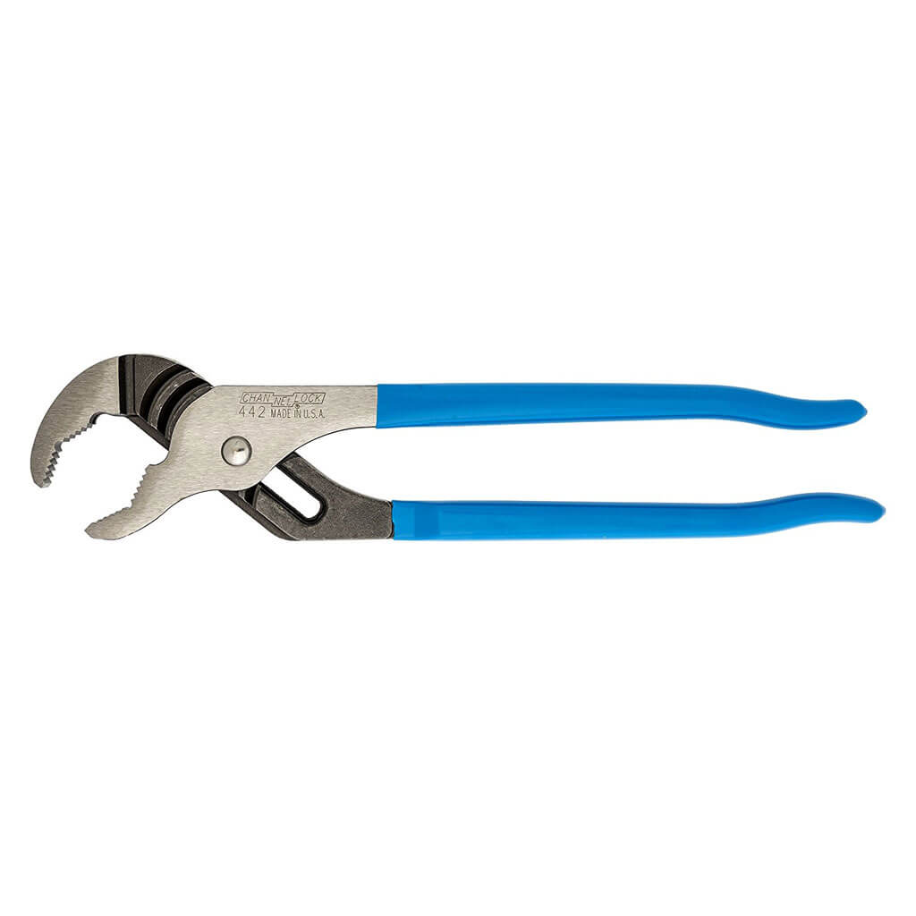 CHANNELLOCK 442 12 in. Carbon Steel V-Jaw Tongue and Groove Pliers