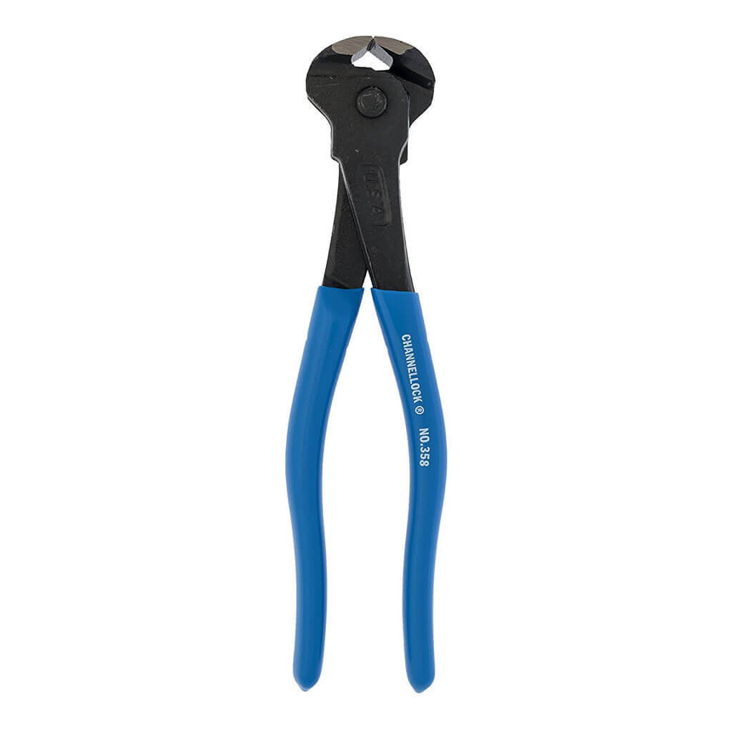 CHANNELLOCK 358 8 in. Carbon Steel Xtreme-Leverage E-Series End Cutting Pliers