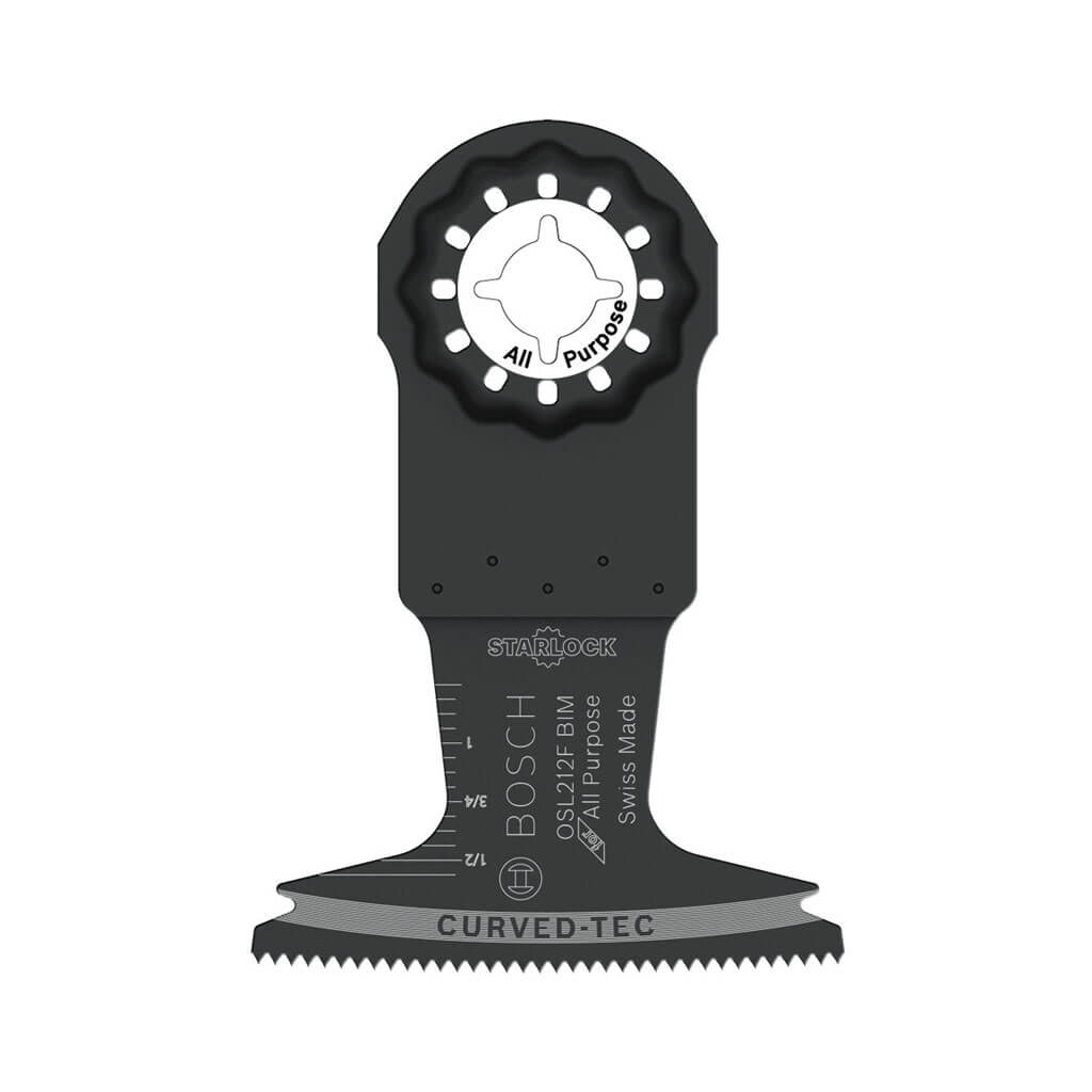 BOSCH OSL212F-10 2-1/2 in. STARLOCK Bi-Metal Plunge Cut Oscillating Multi-Tool Saw Blade (10-Pack)