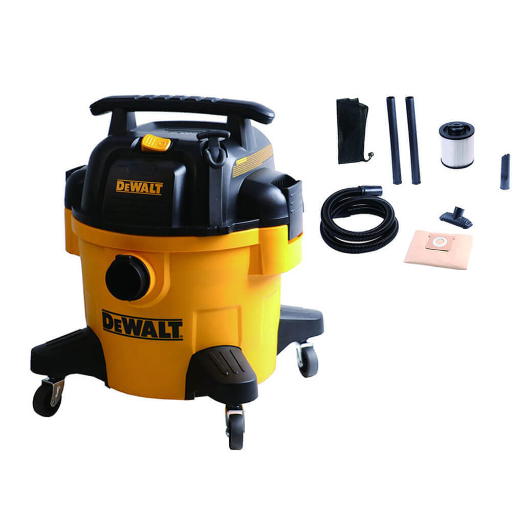 DEWALT DXV06P 6-Gallon 4.0 HP Wet/Dry Vacuum