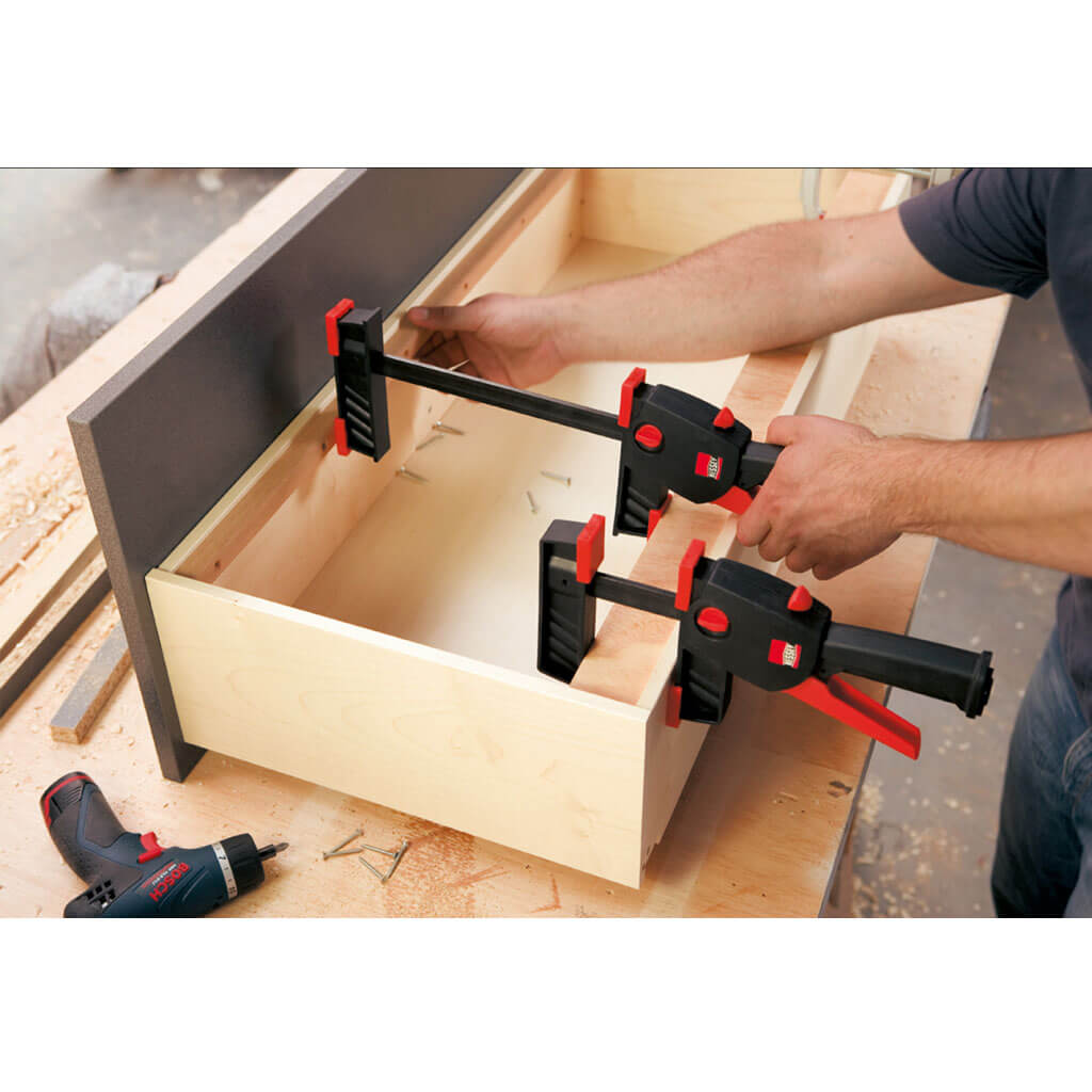 Bessey DUO45-8 18 in. x 3-1/4 in. DuoKlamp Large Surface One-Hand Clamp and Spreader