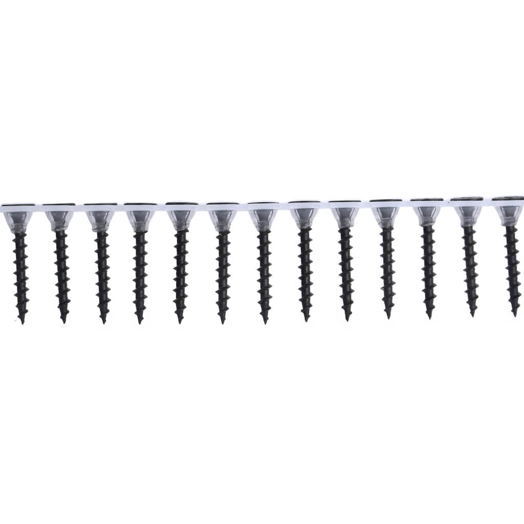 DuraDrive #6 x 1-1/4 in. Grey Phosphate Coated Bugle Head  Phillips Drive Coarse Thread Collated Drywall Screws (1,000-Box)