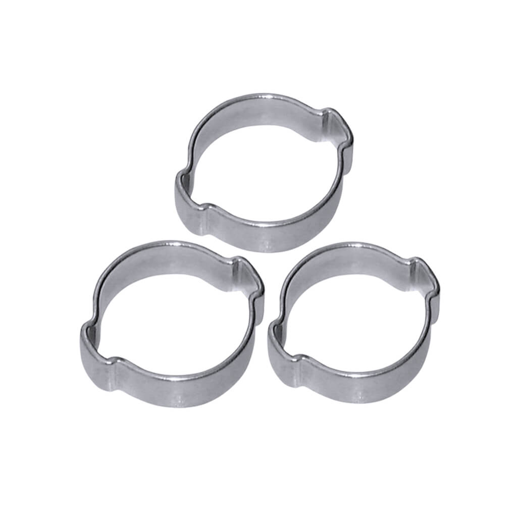 DuraDrive S-001 3/8 in. Two-Ear Air Hose Clamps (5-Pack)