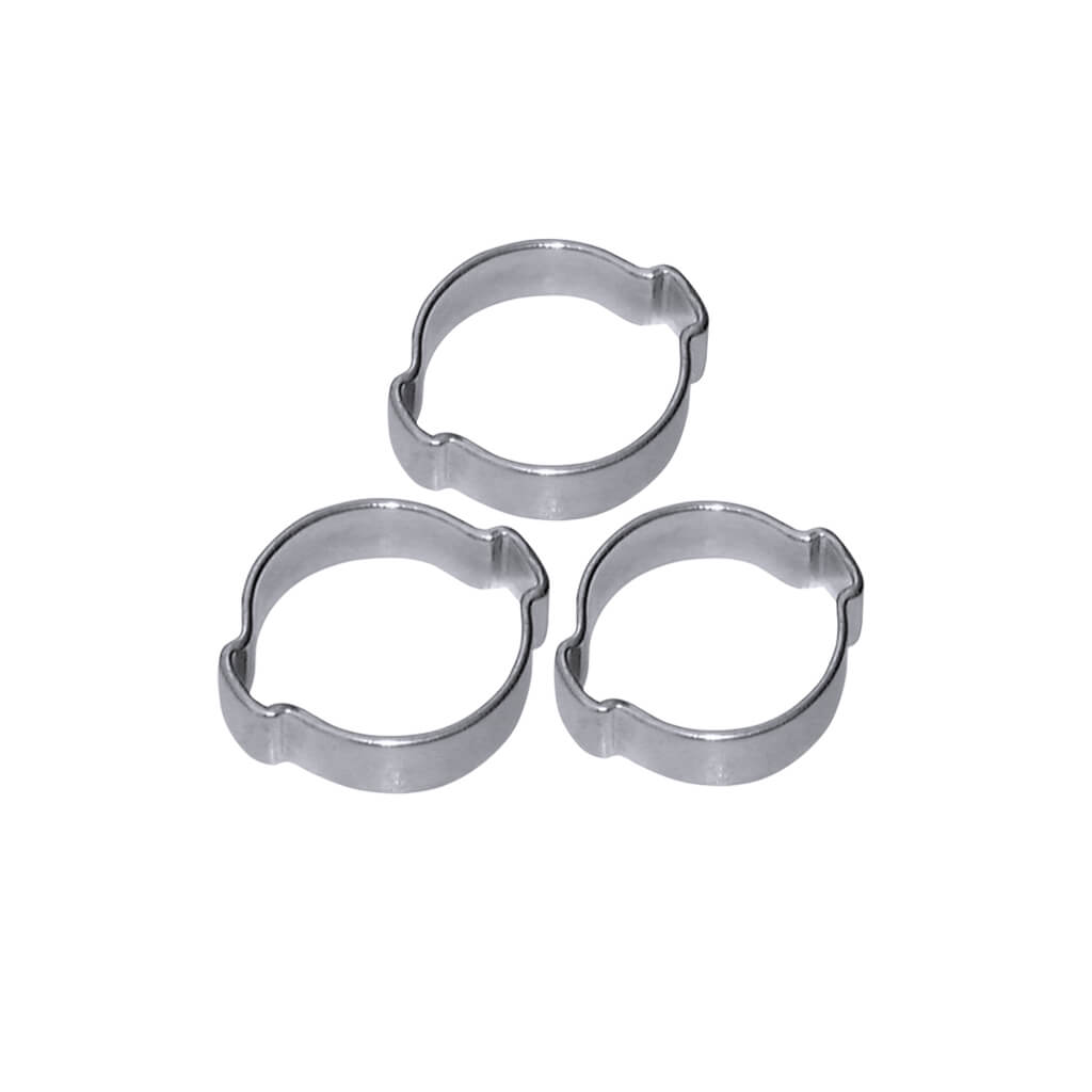 DuraDrive S-002 1/4 in. Two-Ear Air Hose Clamps (5-Pack)