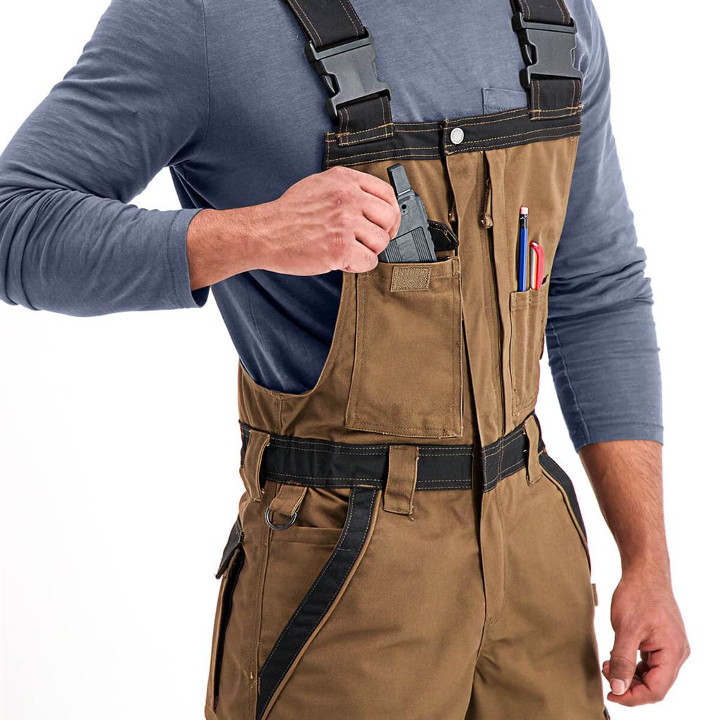 DuraDrive Men's TRADESMAN Timber Two Tone Overall