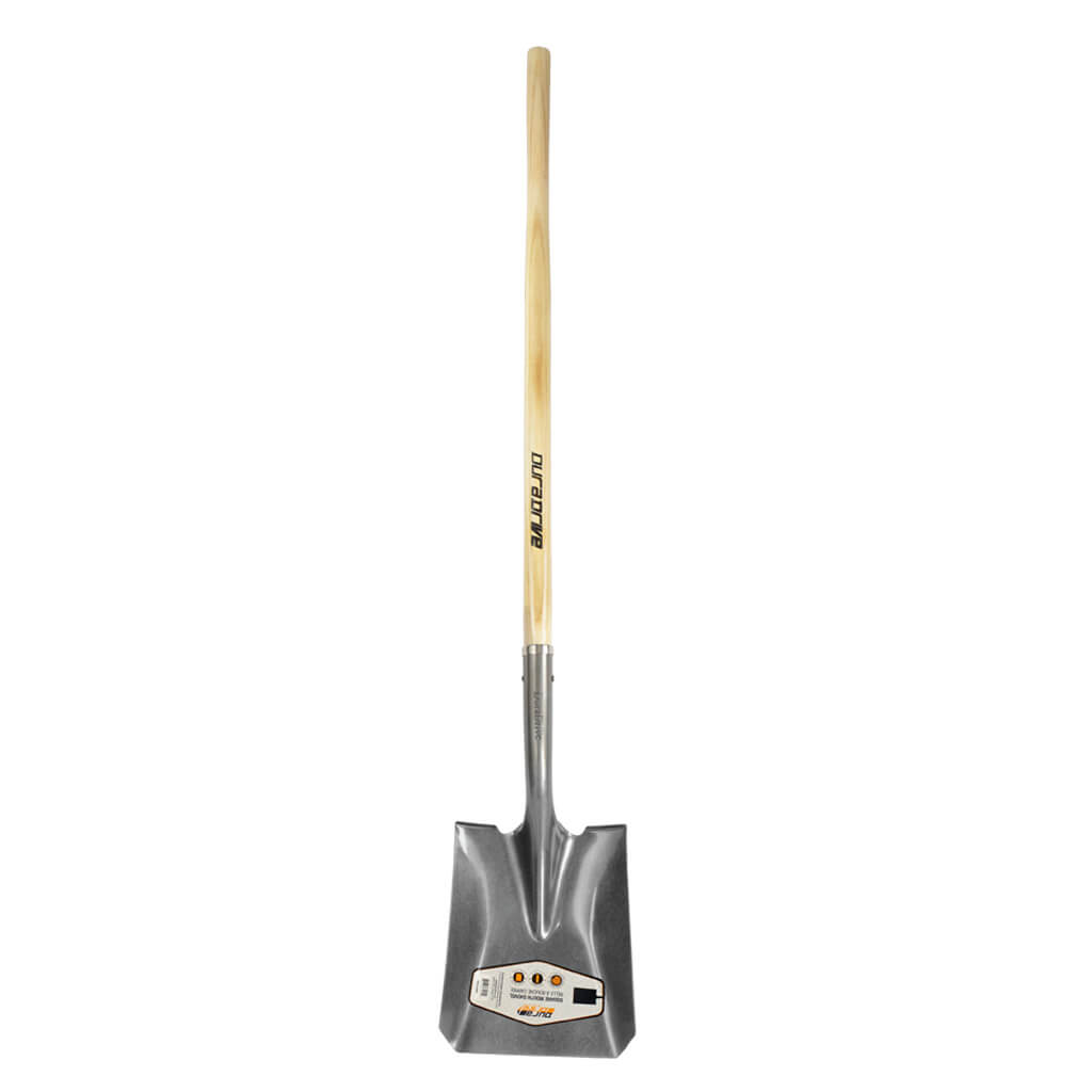 DuraDrive 60 in. Ash Wood Square Mouth Shovel