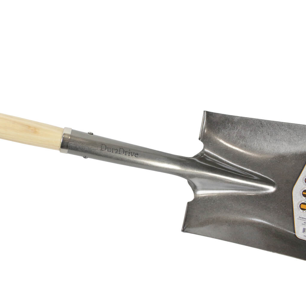 DuraDrive 60 in. Ash Wood Square Mouth Shovel