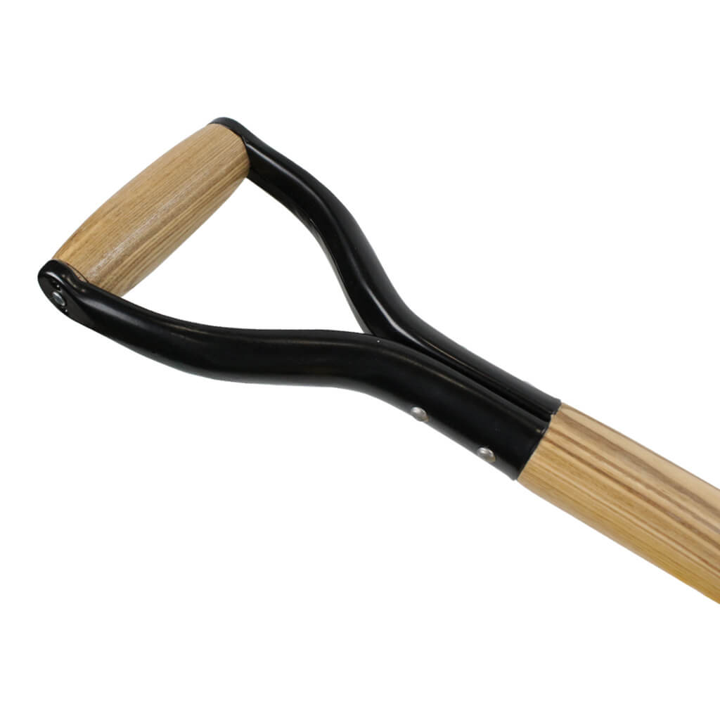 DuraDrive 40 in. Ash Wood D-Handle Round Point Shovel