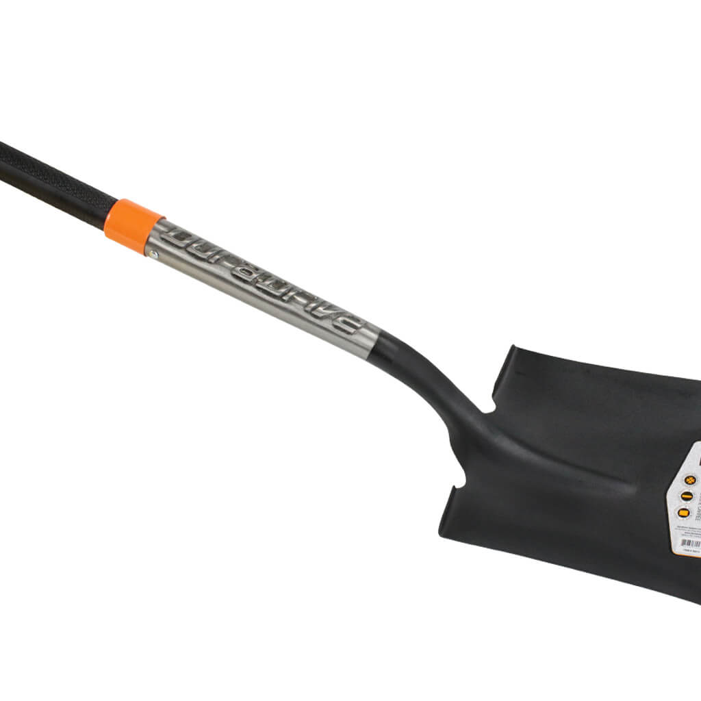 DuraDrive 60 in. Fibreglass Square Mouth Shovel