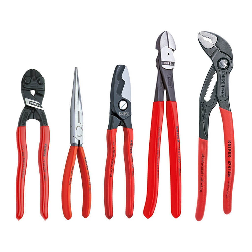 Knipex 9K 00 80 108 US Automotive Starter Pliers Set (5-Piece)