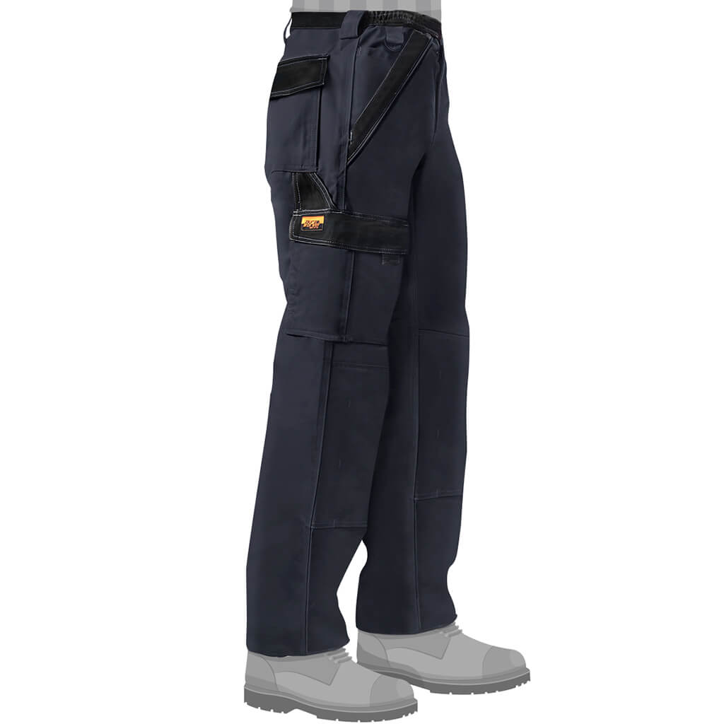 DuraDrive Men's TRADESMAN Navy Two Tone Work Pants