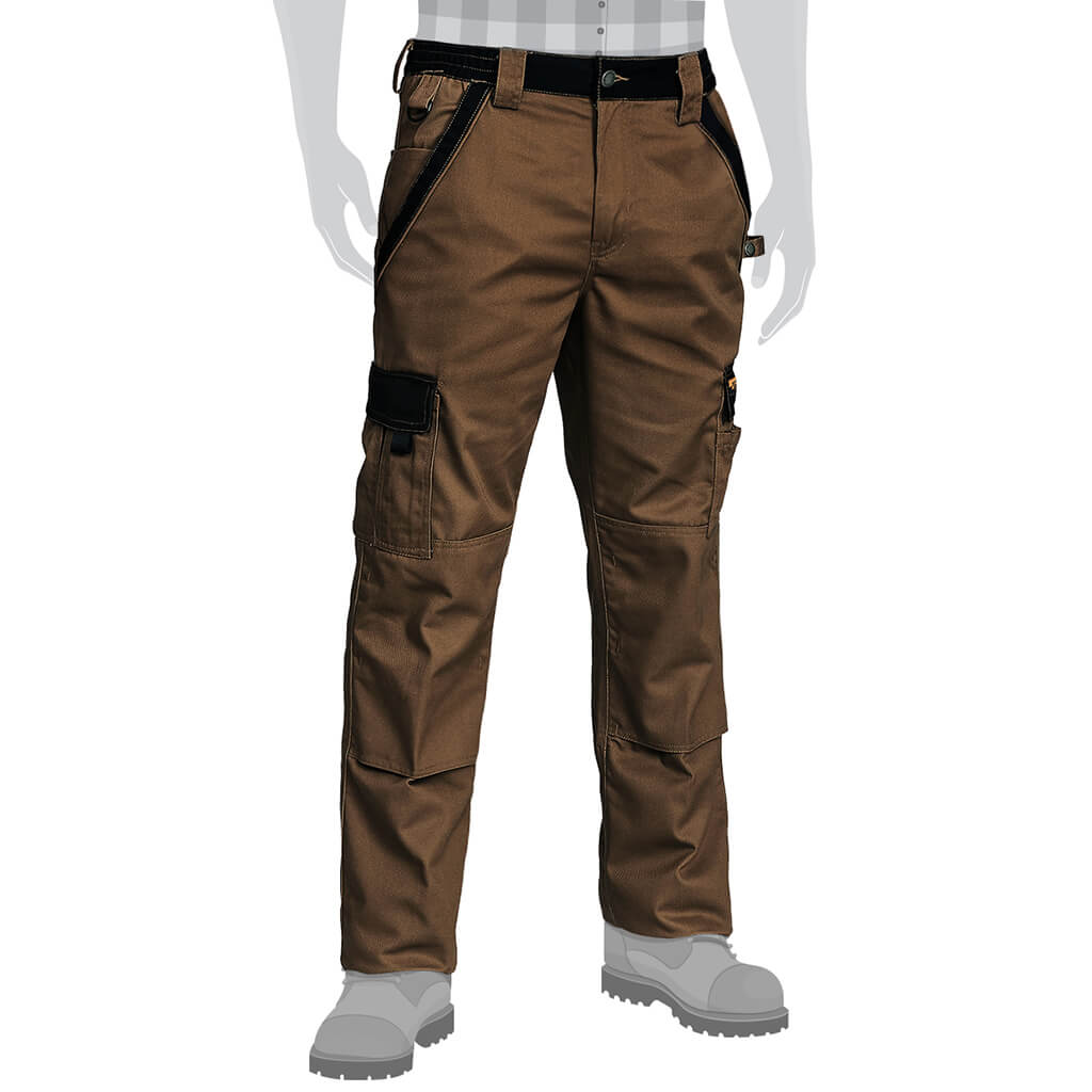 DuraDrive Men's TRADESMAN Timber Brown Two Tone Work Pants