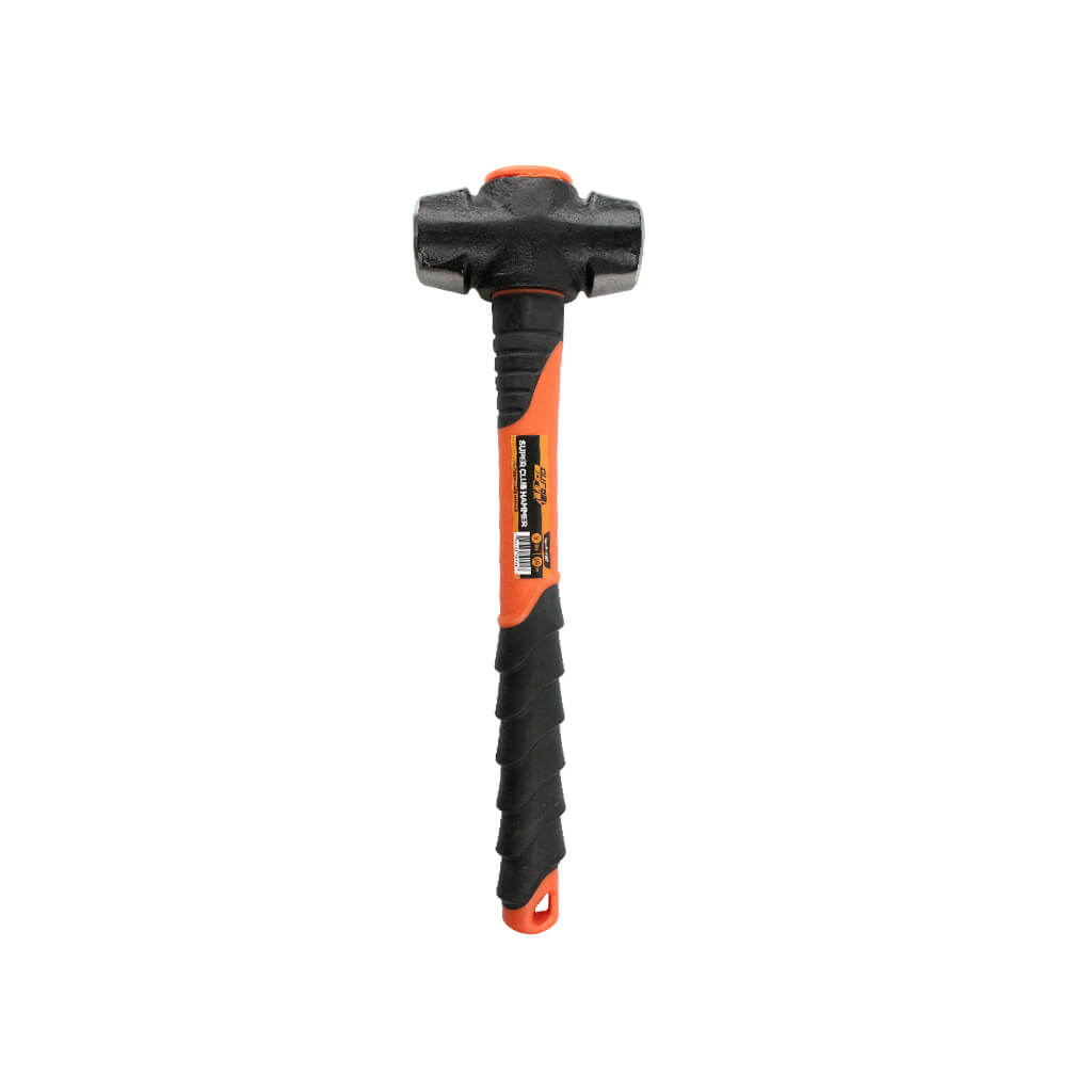 DuraDrive 16 in. 3 lb. Fibreglass Handle Forged Steel Head Super Club Hammer