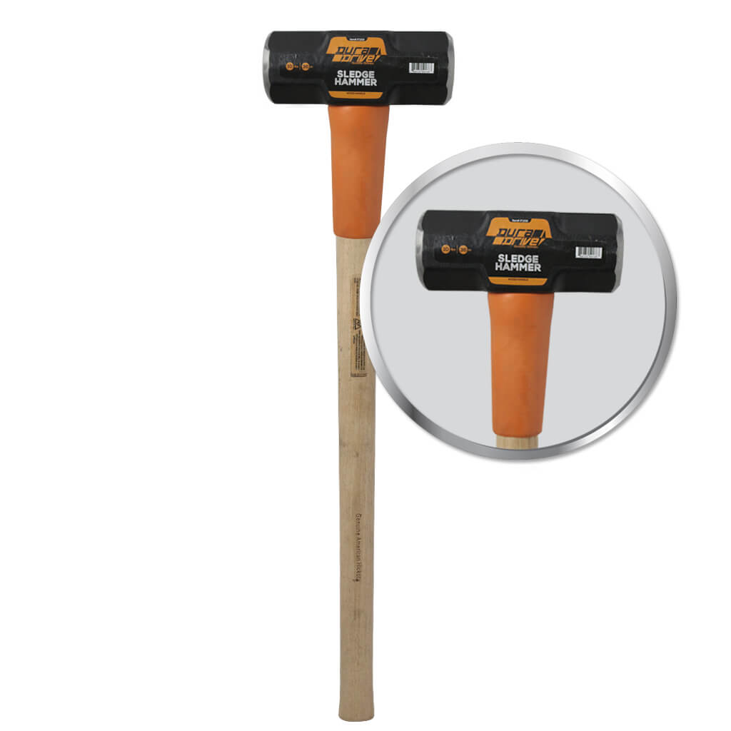 DuraDrive 36 in. 10 lb. Sledge Hammer with Wooden Handle