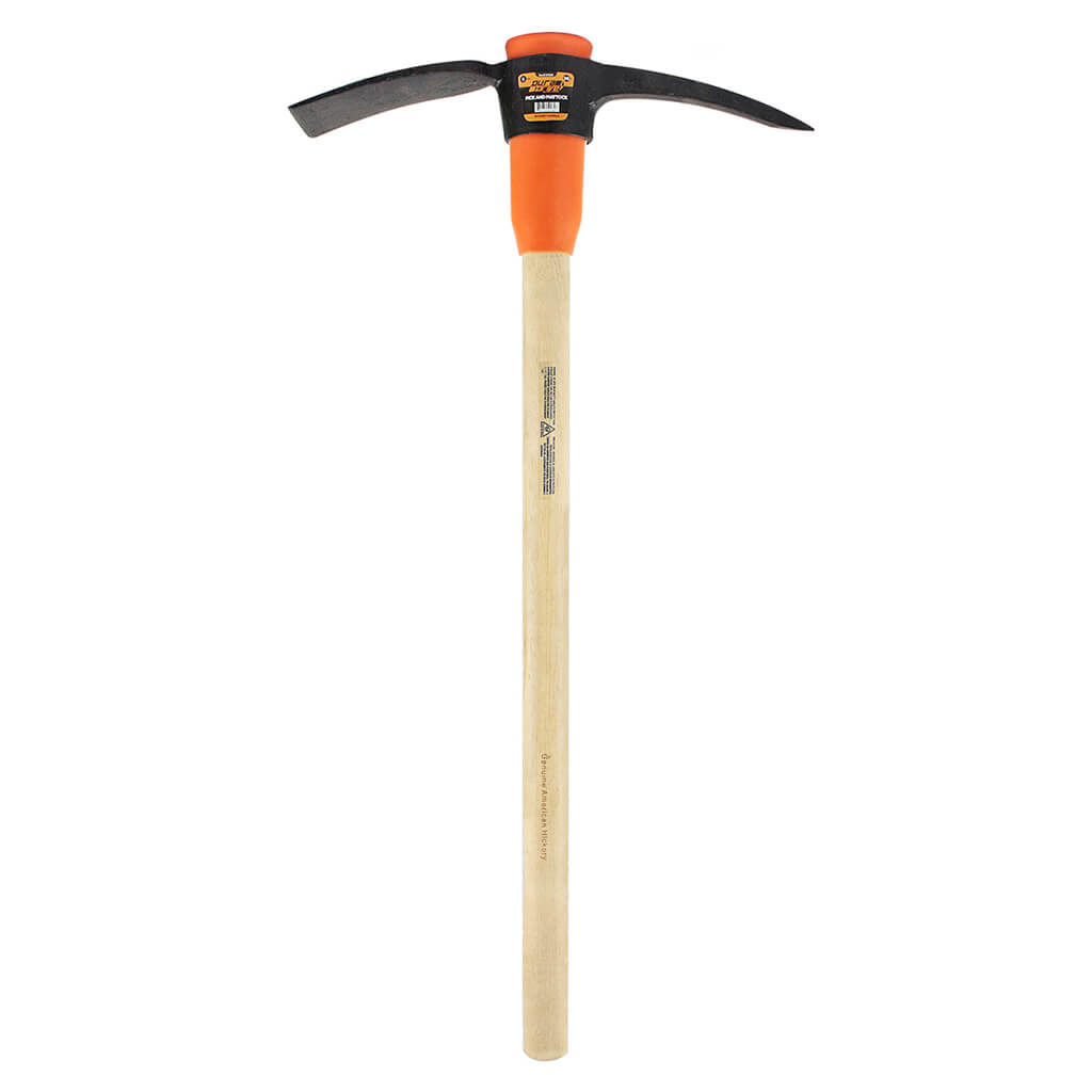 DuraDrive 36 in. 5 lb. Hickory Handle Forged Steel Head Pick and Mattock