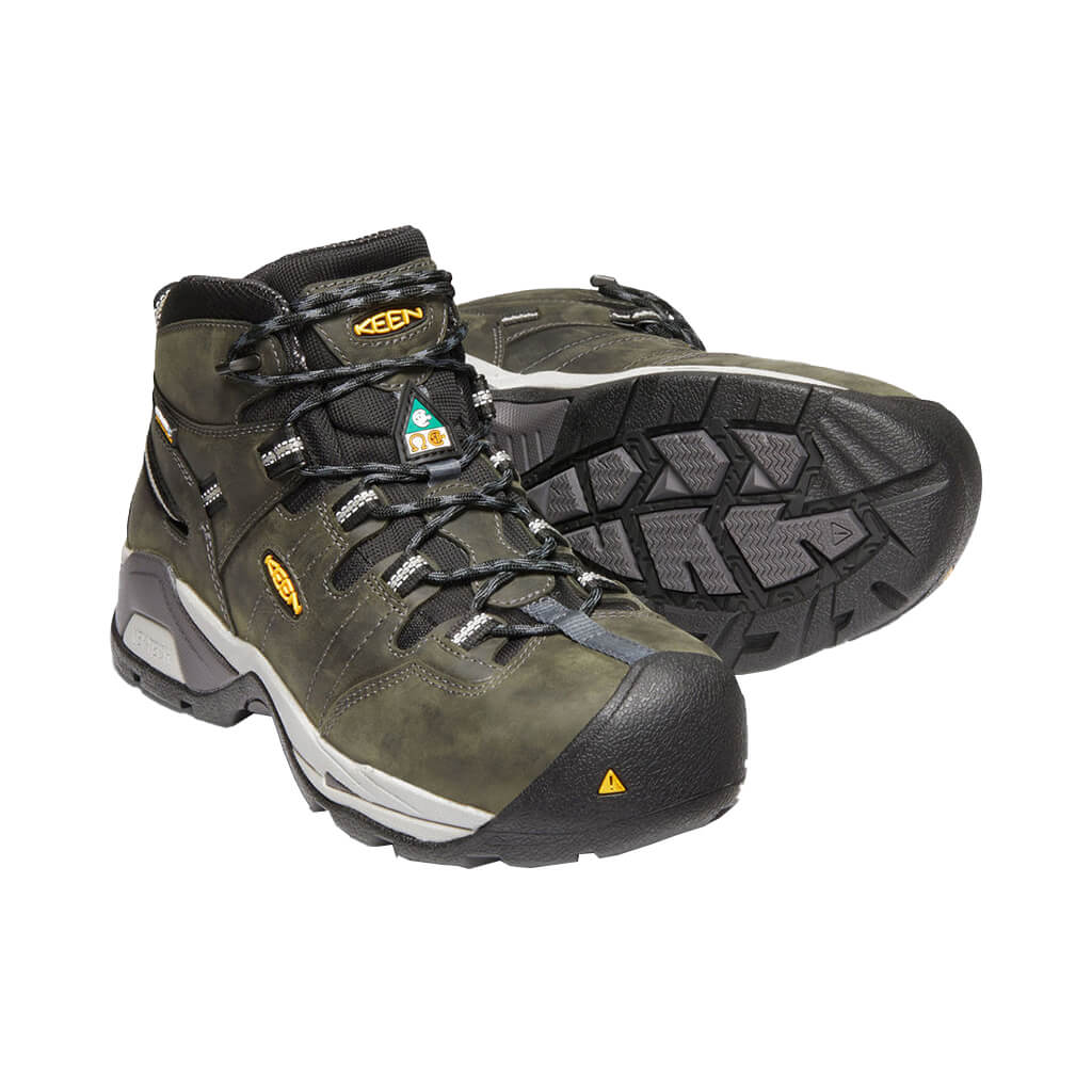 KEEN 1020100 Men's CSA 6 in. Dark Green Oshawa II Carbon Fibre Toe Waterproof Safety Work Boots