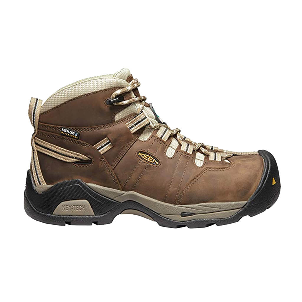 KEEN 1020101 Women's CSA 6 in. Brown Oshawa II Mid Carbon Fibre Toe Waterproof Safety Work Boots