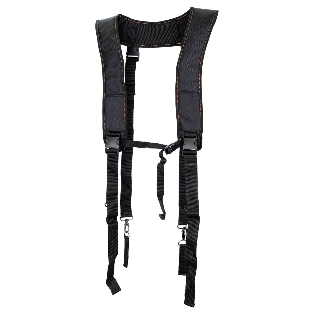 BOSSA 2 in. Heavy Duty Work Suspenders with Padded Back Support