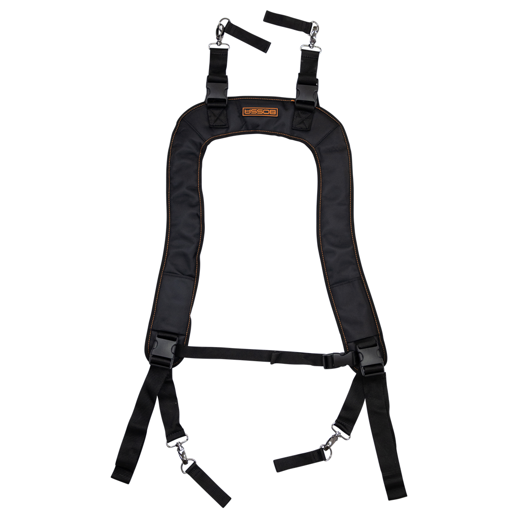 BOSSA 2 in. Heavy Duty Work Suspenders with Padded Back Support