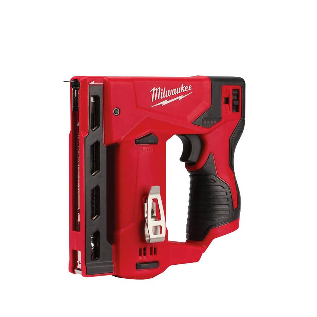 Milwaukee 2447-20 M12 12-Volt Lithium-Ion 3/8 in. Cordless Crown Stapler (Tool Only)