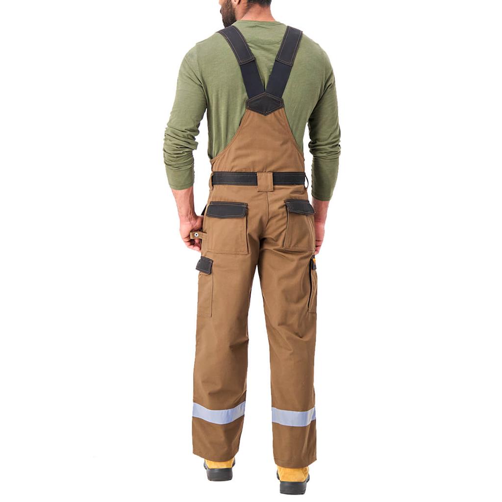 DuraDrive Men's TRADESMAN Timber Two Tone Insulated Overall with Hi-Vis Tape