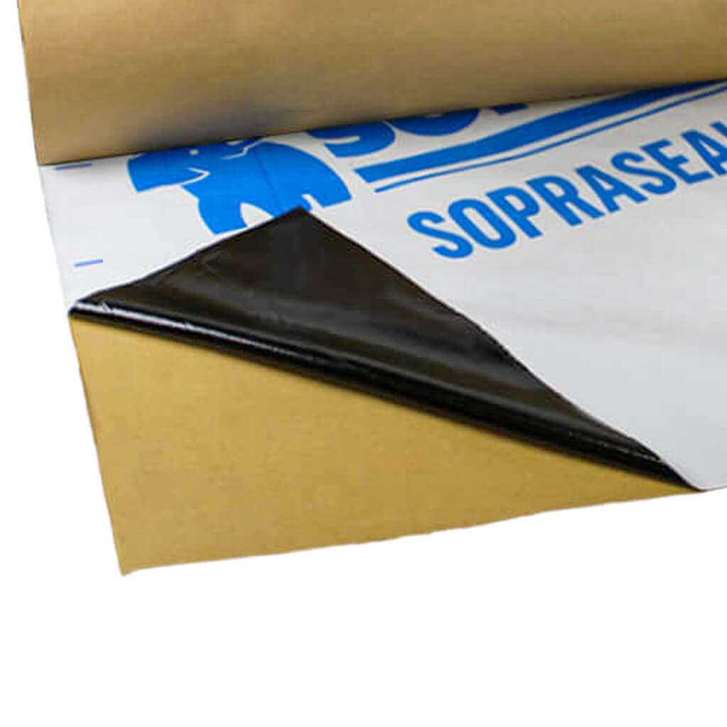 SOPREMA 14033 36 in. x 75 ft. SOPRASEAL STICK 1100TC Winter Grade Self-Adhesive  Air and Vapor Barrier Flashing Membrane