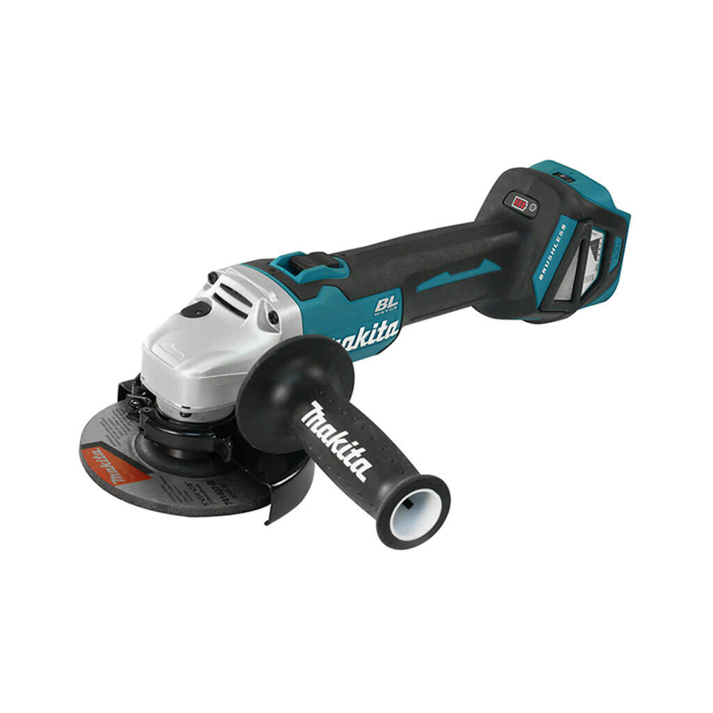 Makita DGA511Z 18-Volt LXT Lithium-Ion 5 in. Brushless Angle Grinder with Thumb Switch (Tool Only)