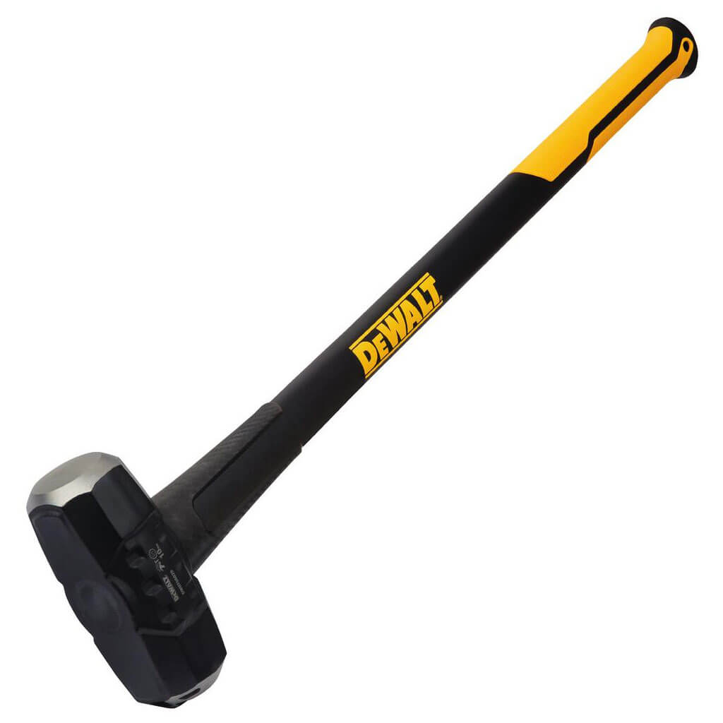 DEWALT DWHT56029 36 in. 10 lb. EXOCORE Engineering Fibreglass Handle Sledge Hammer